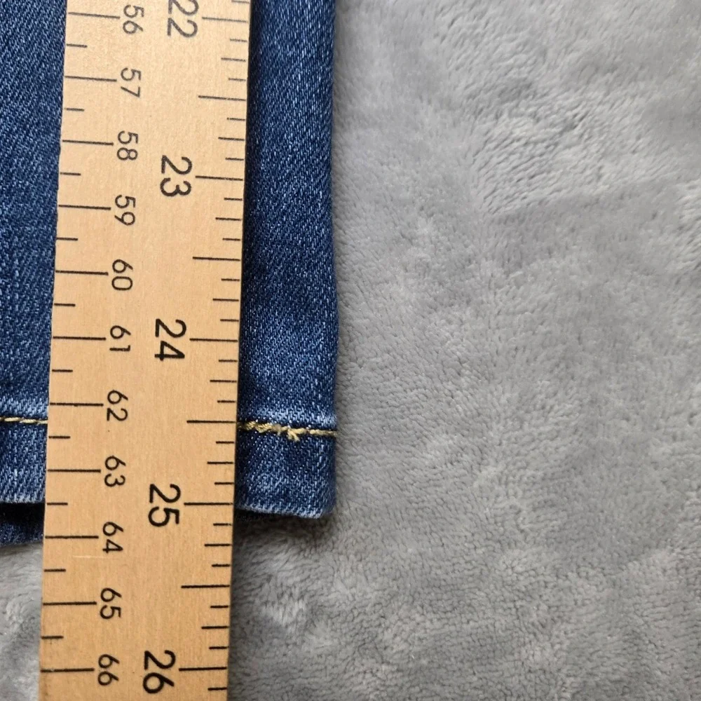 Sandpiper Petite High Rise Skinny Jeans‎ Medium Wash Blue Womens Size 10P 30x26